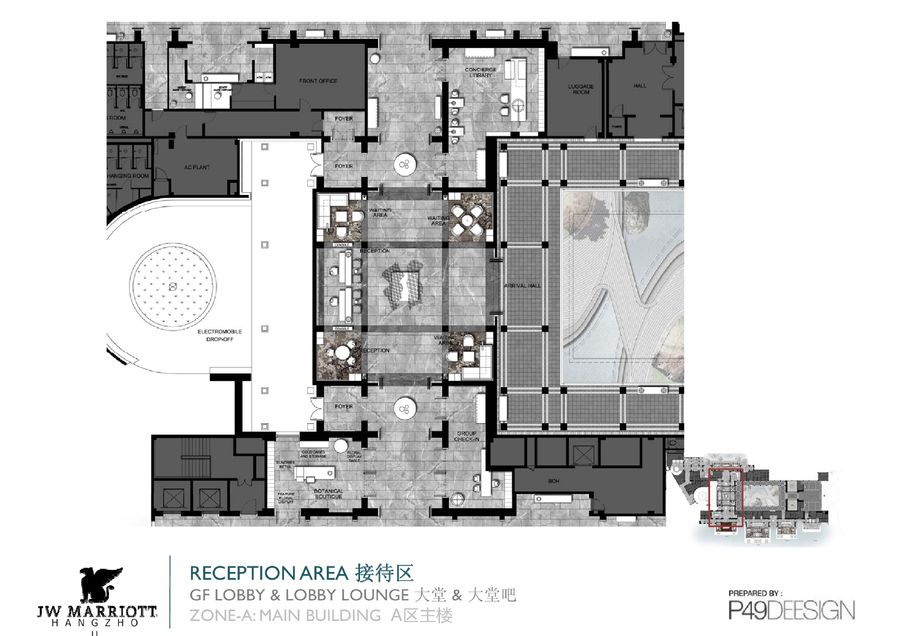 《HBA+P49+GOA--杭州湘湖逍遙莊園》實景圖+設計方案+效果圖+平面圖