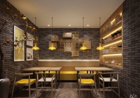 关中缘餐厅——深圳市山鸟空间设计