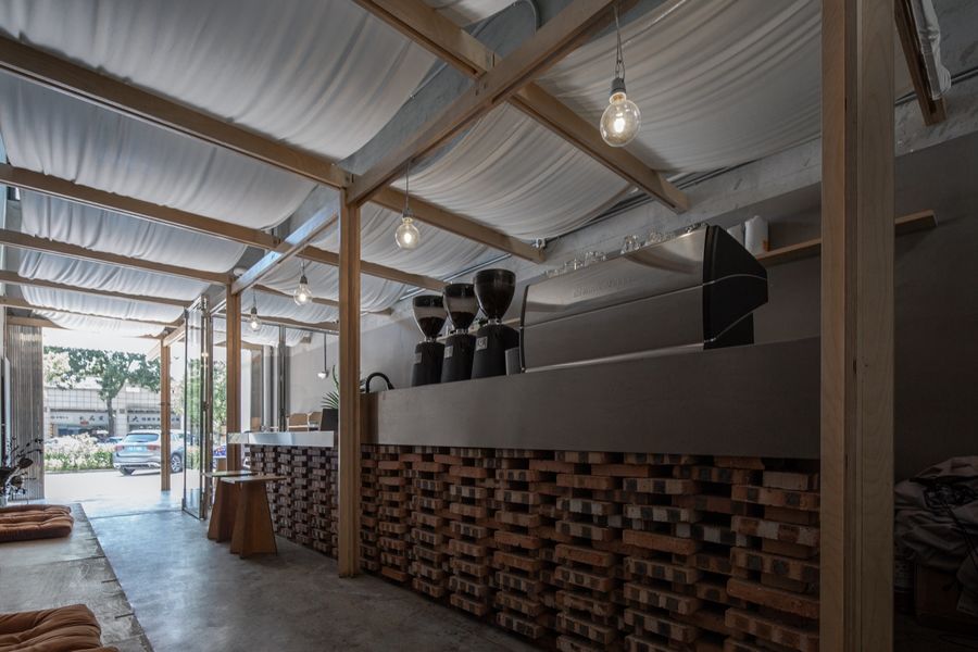 泥木建筑工作室丨中山井-社区咖啡