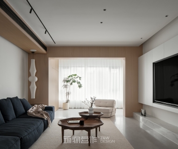 筑物实景｜180㎡长弘御府毛坯新装，关于视觉，更关于感觉