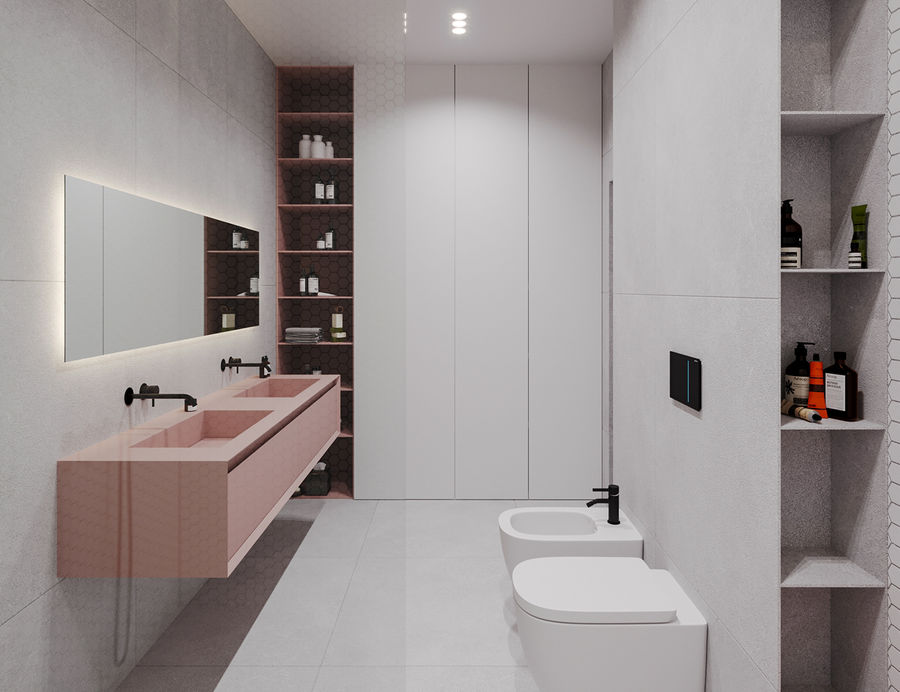  现代简约公寓设计 | Ruslan Kovalchuk