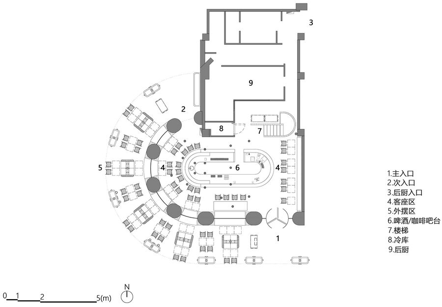 北京下酒·烧烤小酒馆（望京店）| 空间站建筑师事务所