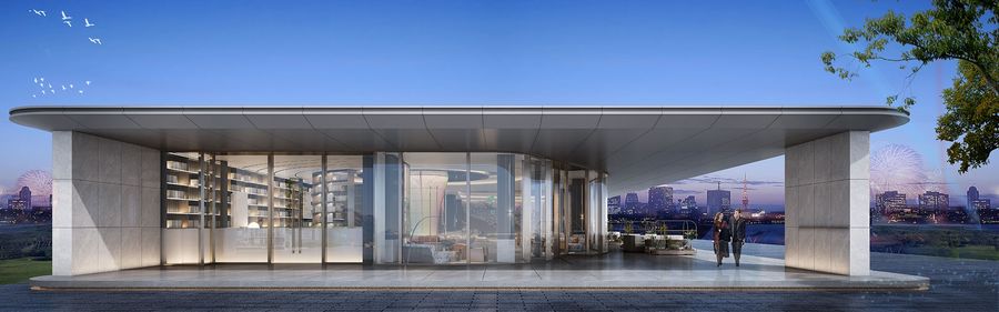 臻品空間設計 | 珠海高新建投·唐家灣體驗館：多元開放的“城市客廳”