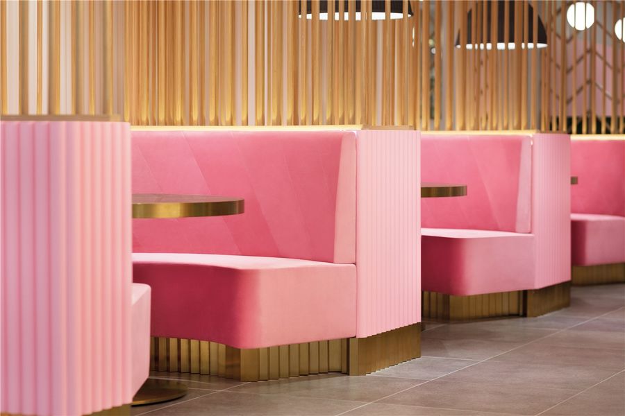 香港荃湾广场 Girlboss 餐厅 | oft interiors