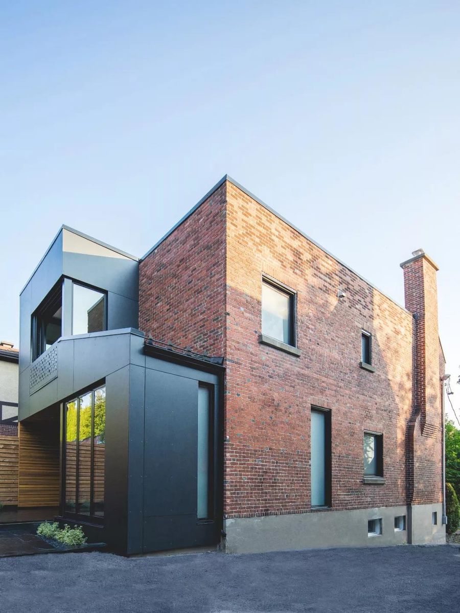 200㎡ 房屋改造，巧用木头打造时尚空间！| Natalie Dionne Architecture