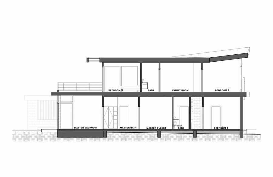 co(X)ist Studio——美國奧斯汀角落住宅