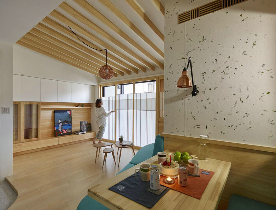  玳尔室内设计 | 日式简单木色调
