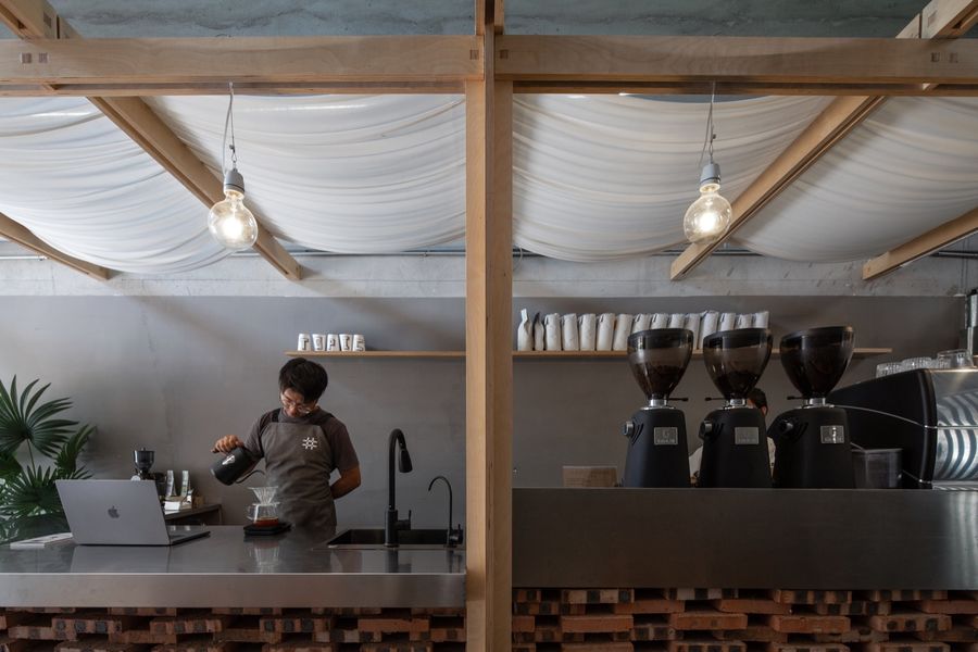 泥木建筑工作室丨中山井-社区咖啡