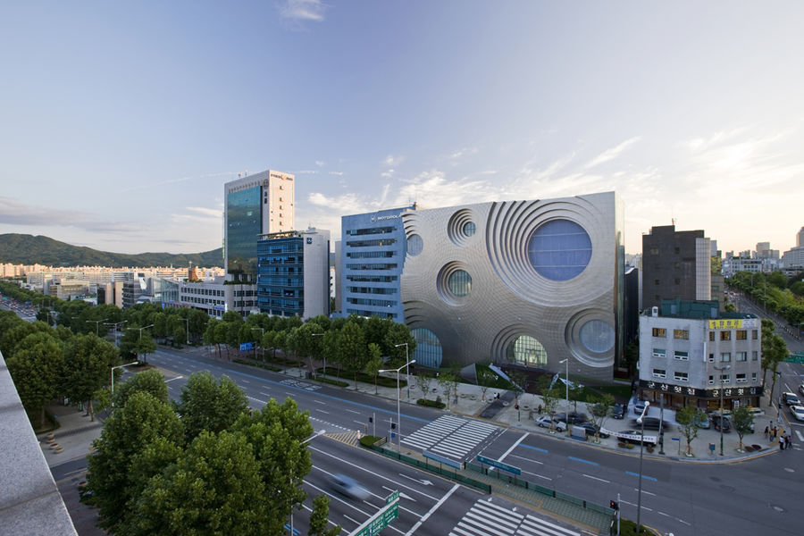 韩国釜山-克林锦湖文化综合大厦设计欣赏