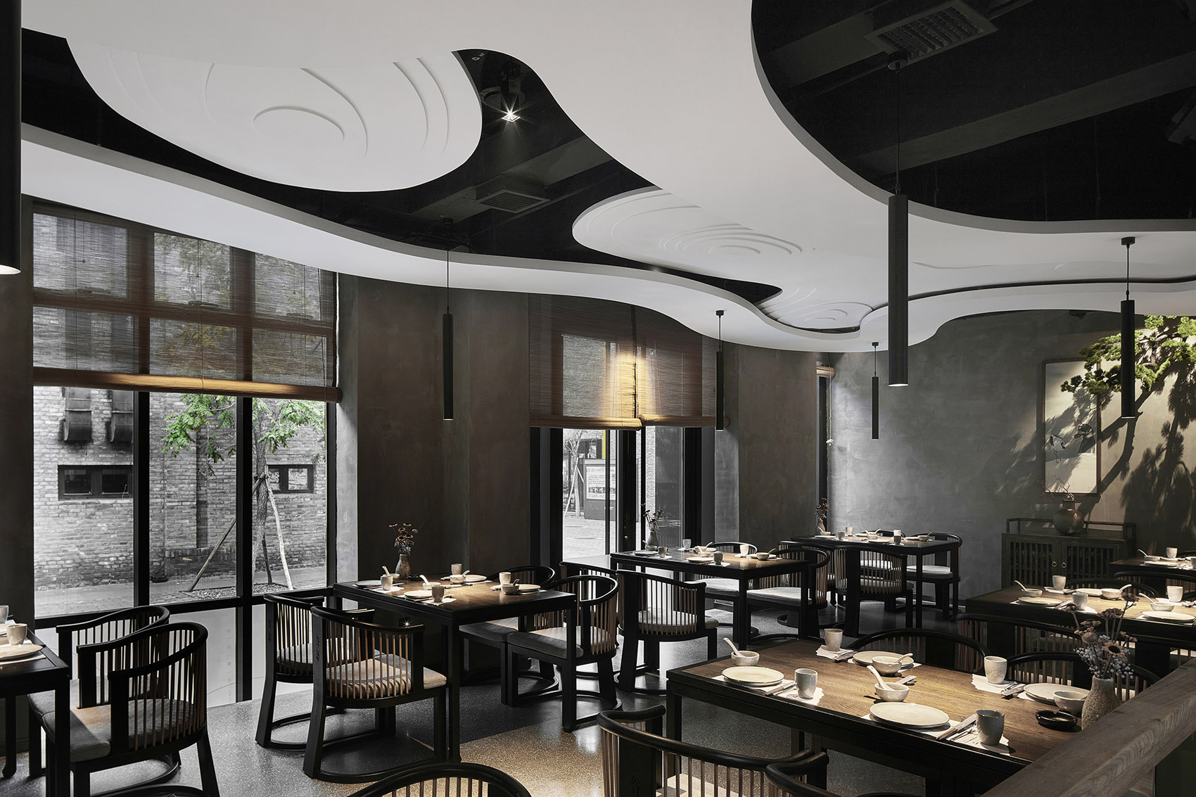 黑珍珠空间设计 | 谷语餐厅，沈阳 