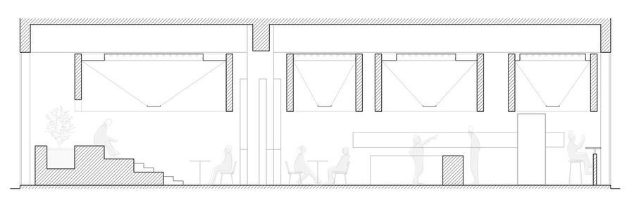 拙讷建筑设计 | 上海·“M Stand”咖啡厅静安寺店 