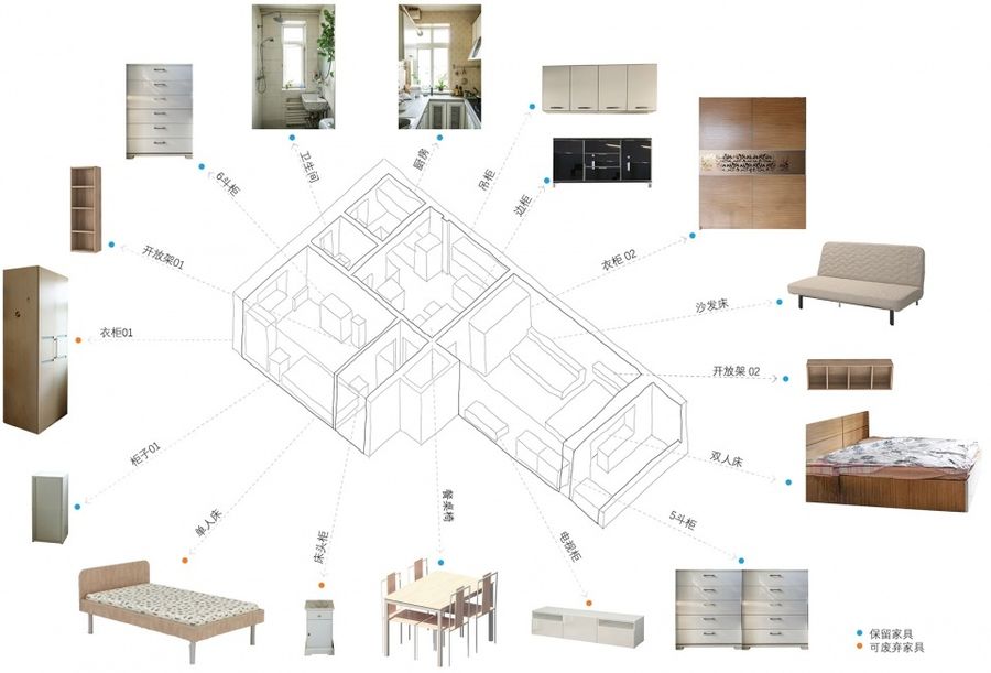 后时建筑 | 四号公寓室内改造设计