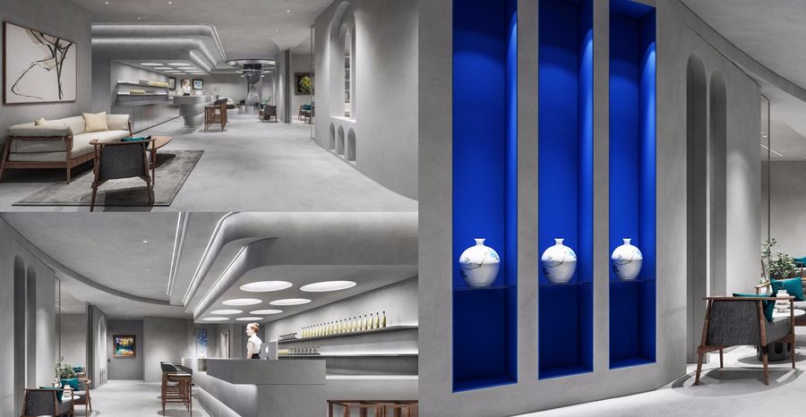 深圳柏纳德bernard设计丨未来与诧寂的碰撞——万象天地会员中心