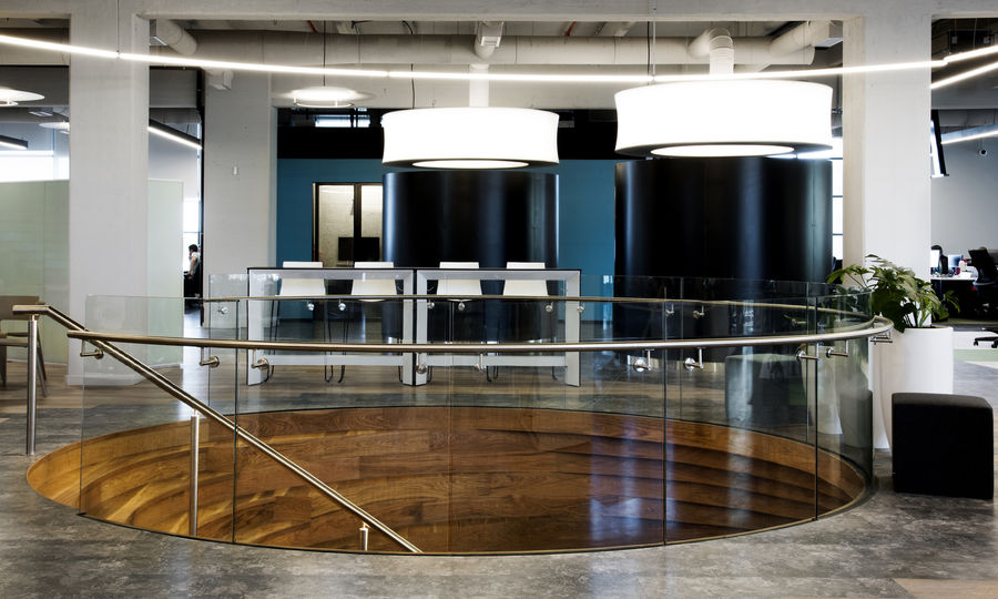 Estudio Elia Irastorza | Mercado Libre辦公室，靈動的社交樓梯 