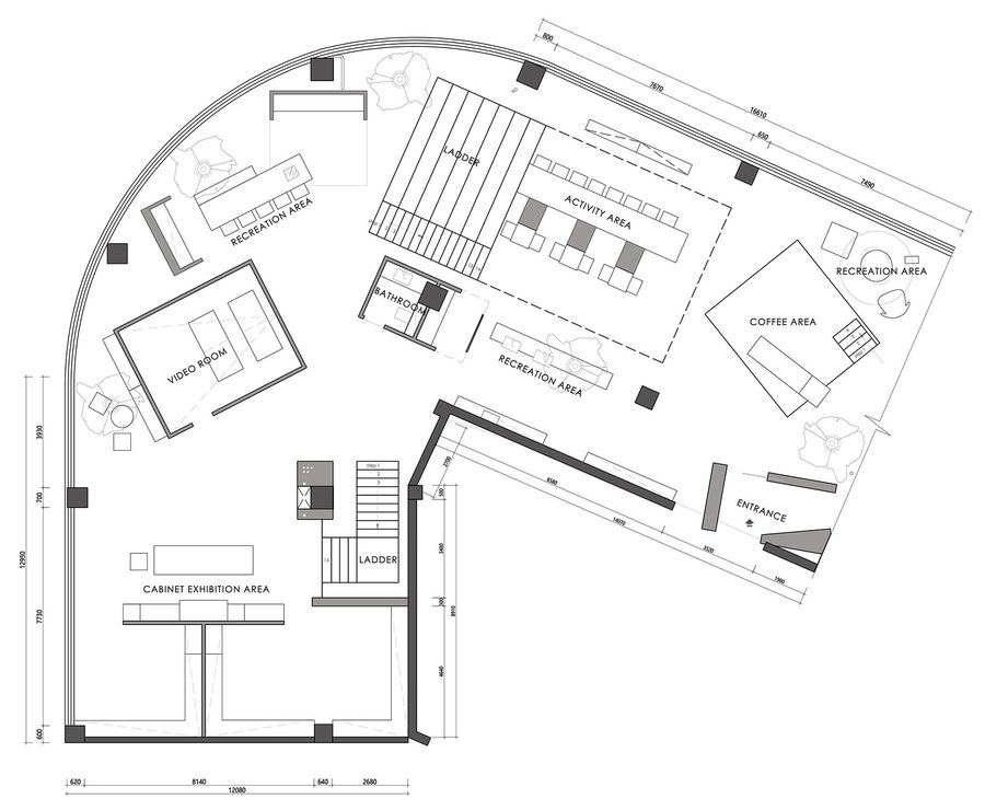 HOOOLDESIGN事务所丨营造街巷 – 太原HANROW WOOD旗舰店