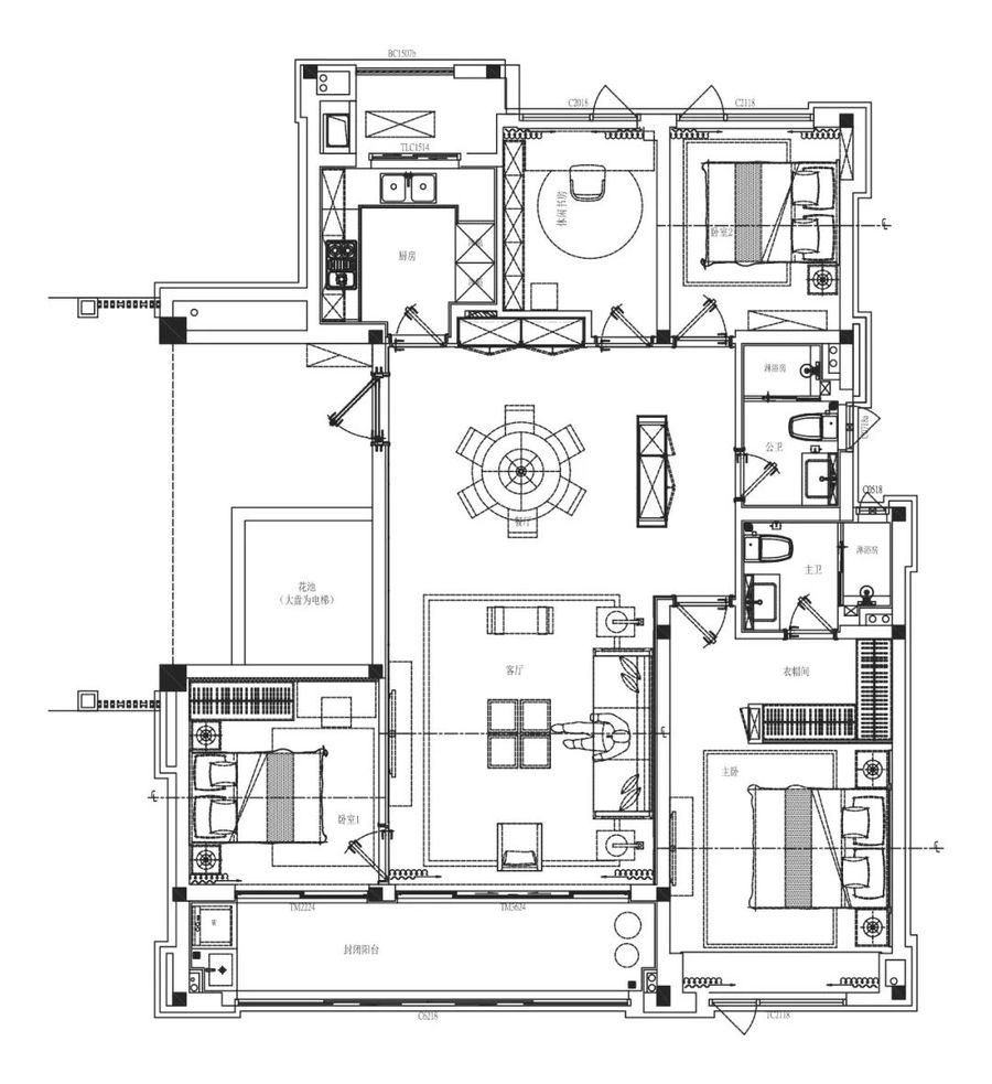 建发·玺樾样板房——创时空设计