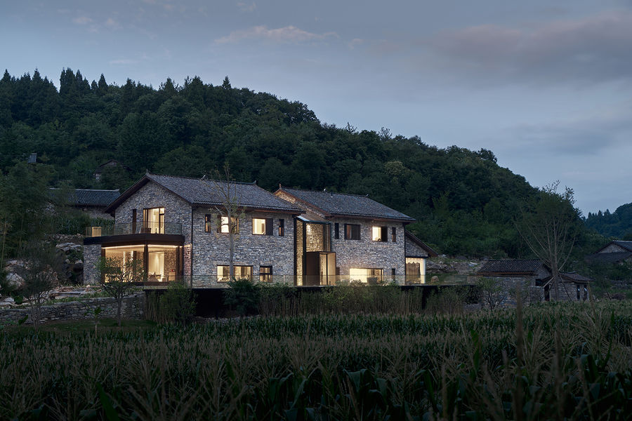 中国美术学院风景建筑设计 | 南岔湾·石屋部落民宿 