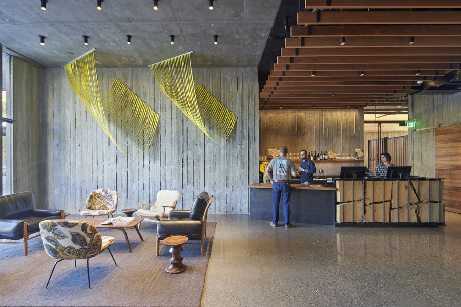 國外精品酒店——Harmon 酒店 | David Baker Architects