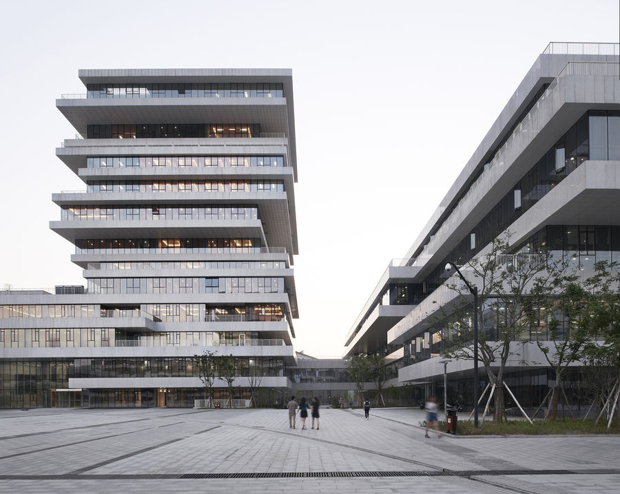 维思平建筑 | 杭州师范大学学院的综合体装修设计