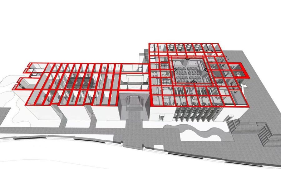 江苏中锐华东建筑设计研究院荣朝晖工作室 | 四川德巴图书馆