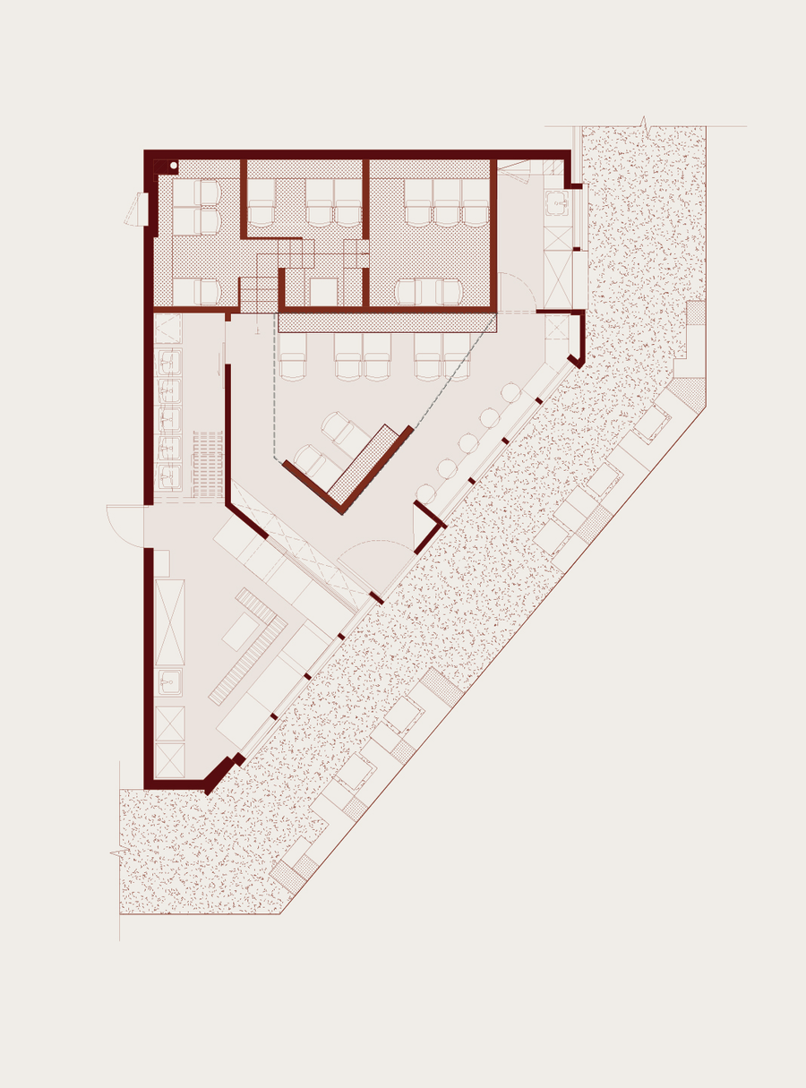 越過山丘：好好彩啫啫煲餐廳 | 其實建筑