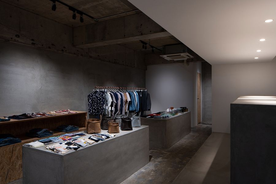 koyori Architects丨aswell服装店和咖啡馆