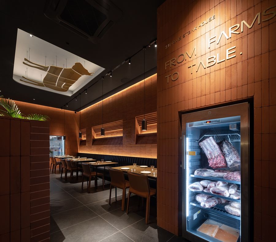 杭州觀堂設計｜三個莊園牛排屋·浙江 金華店