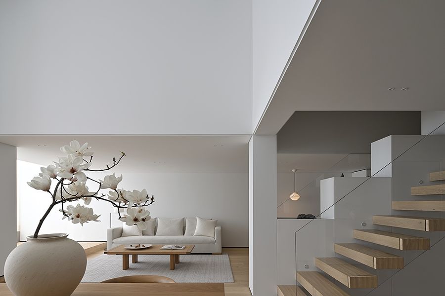 洛斌设计 | 160㎡极简私宅，去风格化的家！ 