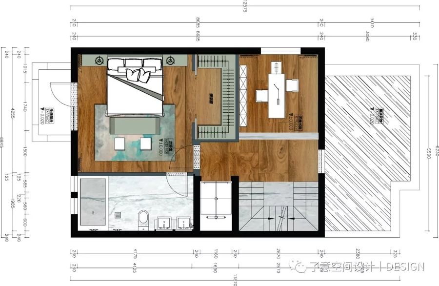 這個房子的戶型很有特點，非常與眾不同 | 定義新中式