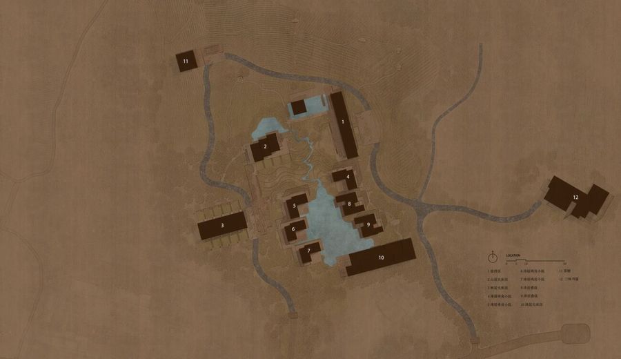 聿几空间 | 湖北省昌市3500 m2一山一寺民宿