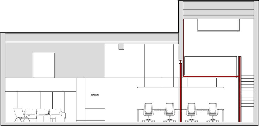 反几建筑丨南京及地匠意工作室改造设计