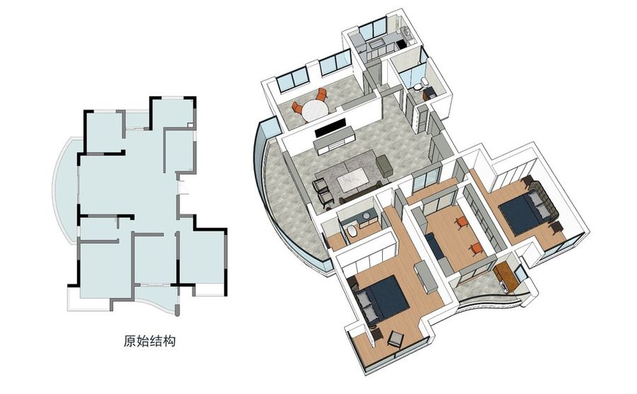 建筑设计的角度——观筑设计改造家