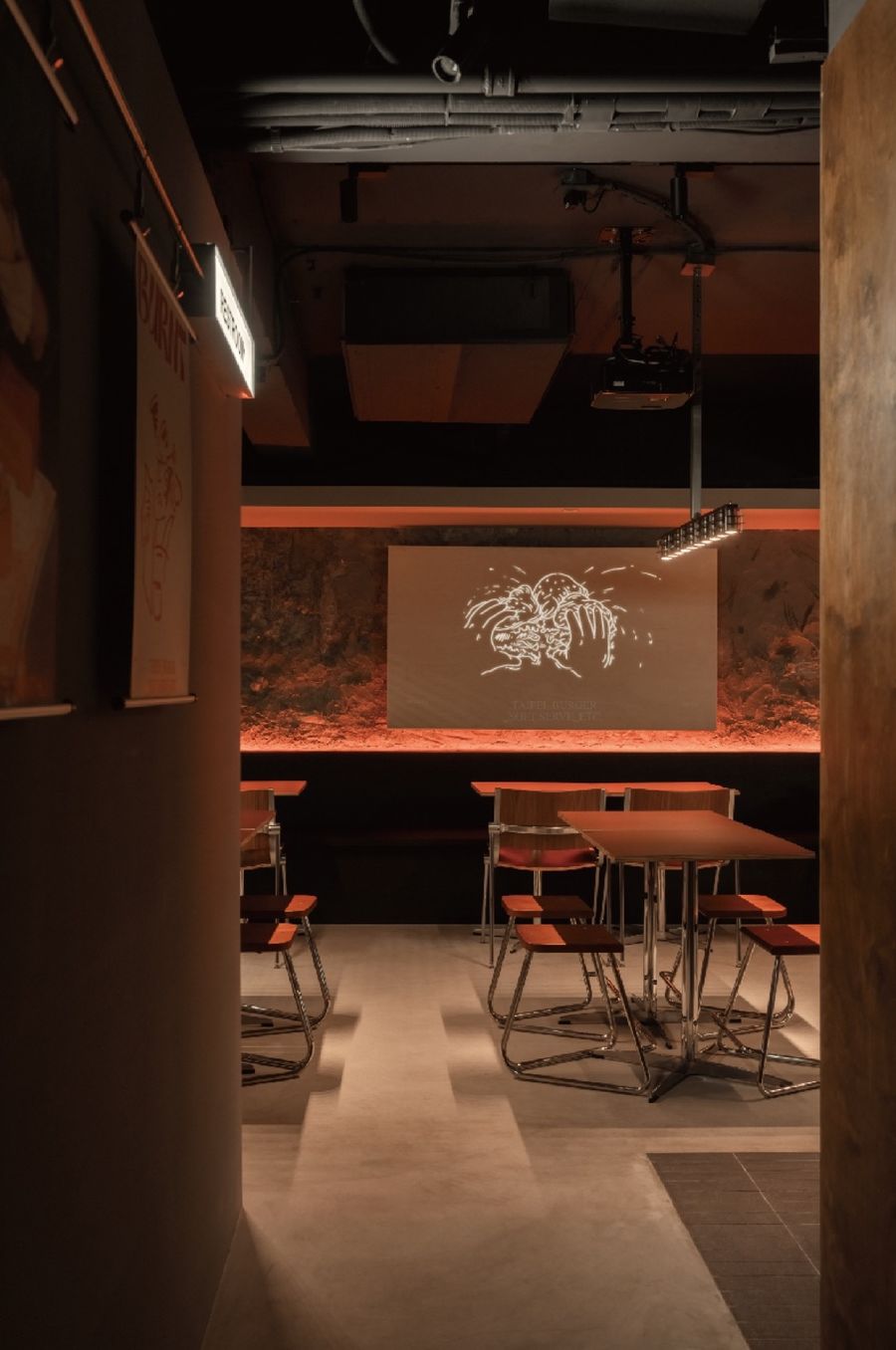 艾區博室內設計 | 臺北BURNT漢堡店 