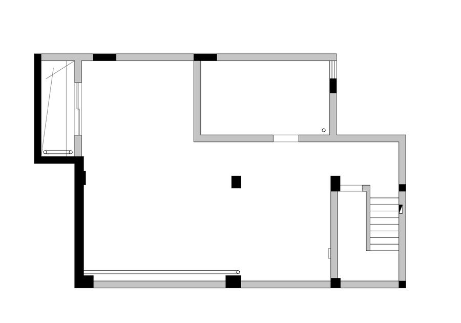 南昌阿鹤设计丨这个黑白分明的家，温暖又不失设计感