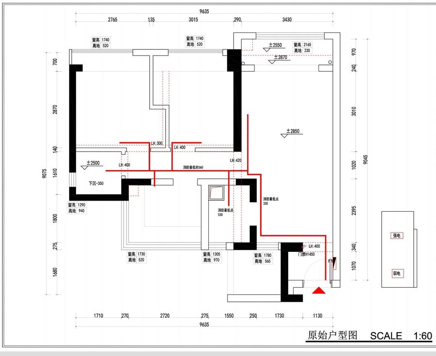 三房改两房，松林绿与胡桃木堆砌的精神角落