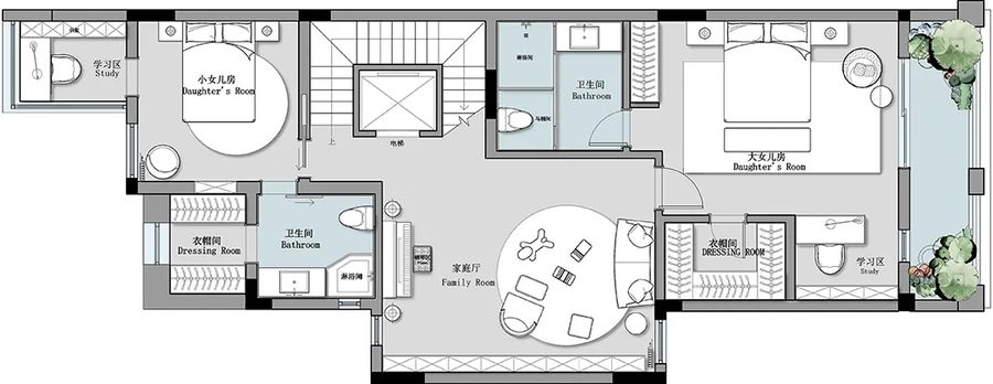 余顥凌 | 重慶 550㎡ 豪宅設計 行云曲 