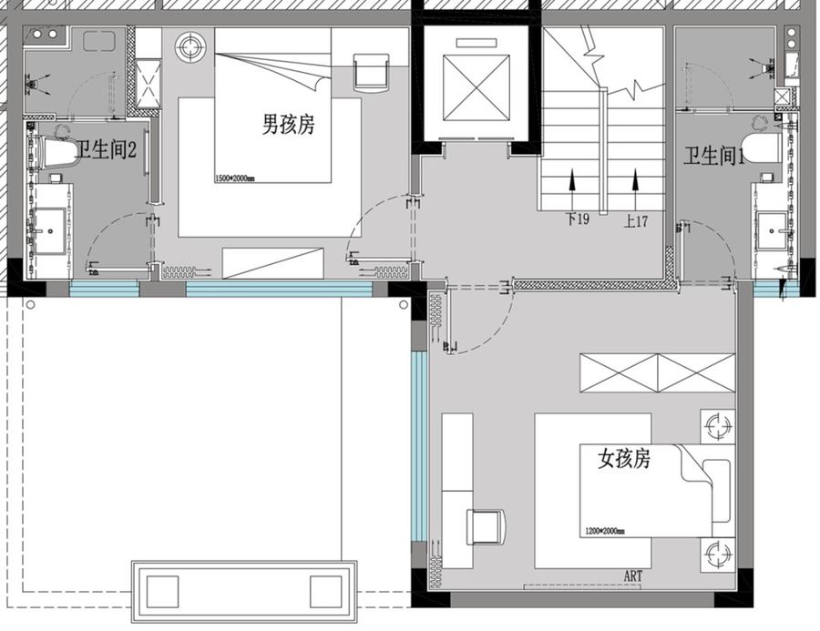 新城玺樾门第合院样板间——ZAD左木设计