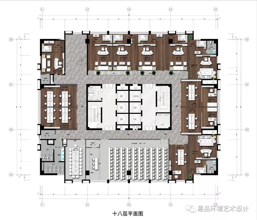 西安大兴国企办公空间设计案例