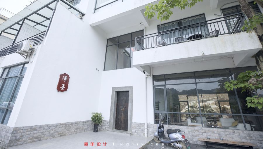 墨印設(shè)計丨藏于廣東英德英西峰林的凈墨民宿