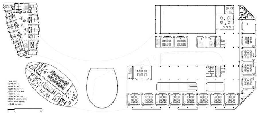 FAX建筑事务所 l 道尔顿小学装修设计