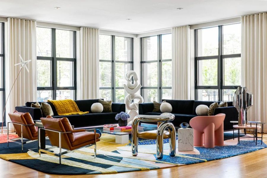 [Olivia Stutz Designs]--纽约多彩斑斓的家home