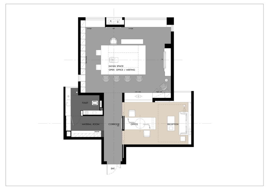 Kayan space 办公室 | 开言空间