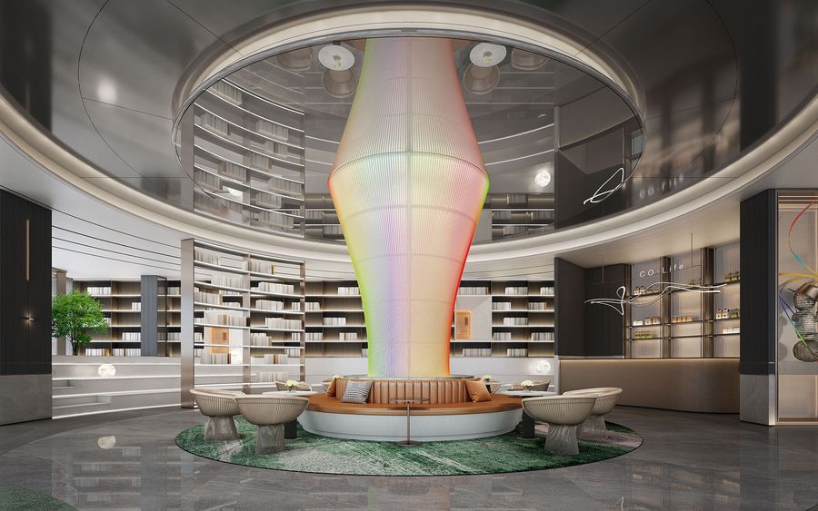 臻品空間設計 | 珠海高新建投·唐家灣體驗館：多元開放的“城市客廳”