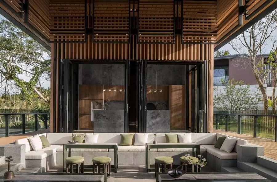 一个售楼处，打造为一个基于海南地域环境的现代私人别墅区 | 木田设计、珥本设计