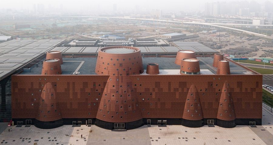 [ 伯纳德·屈米建筑师 ]天津探索博物馆 | 从基地中原有的巨型生产和研究机构中汲取灵感