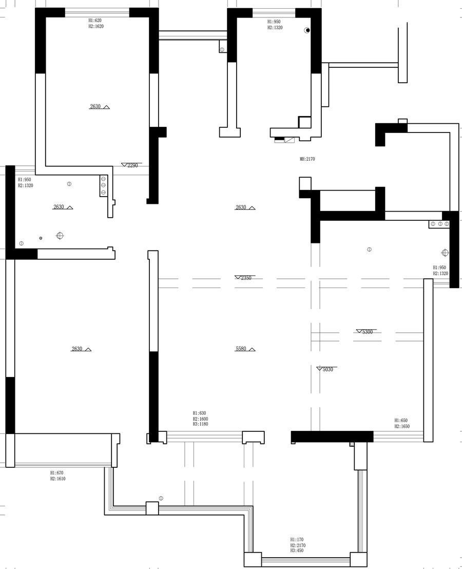 现代风格 l 墨璃轩238㎡住宅装修设计