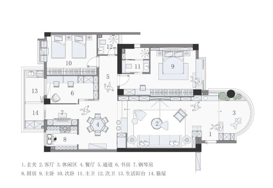 宅这里实景 | 非定义的白