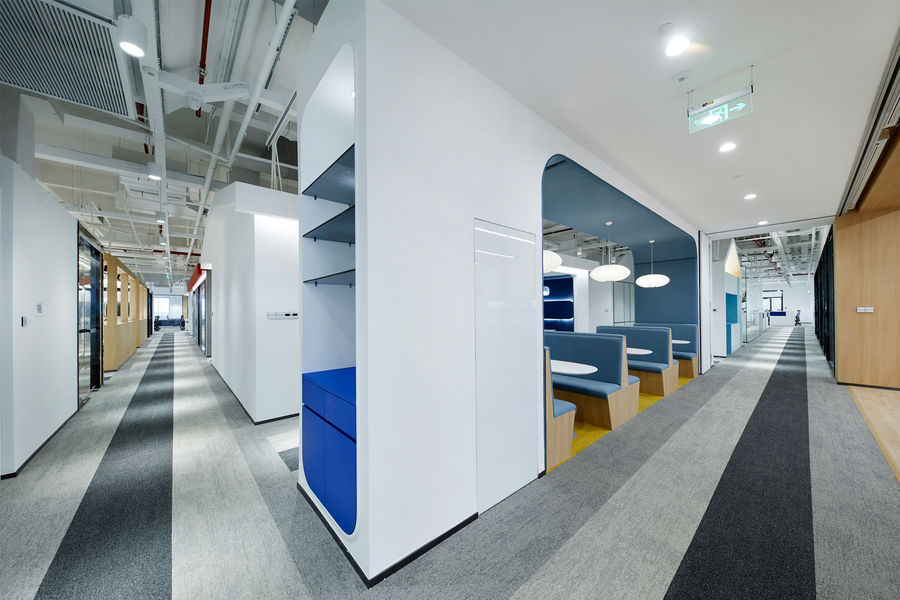 CHINT集团 ▪ 诺雅克办公室 - 线性空间中的“建筑”美学！