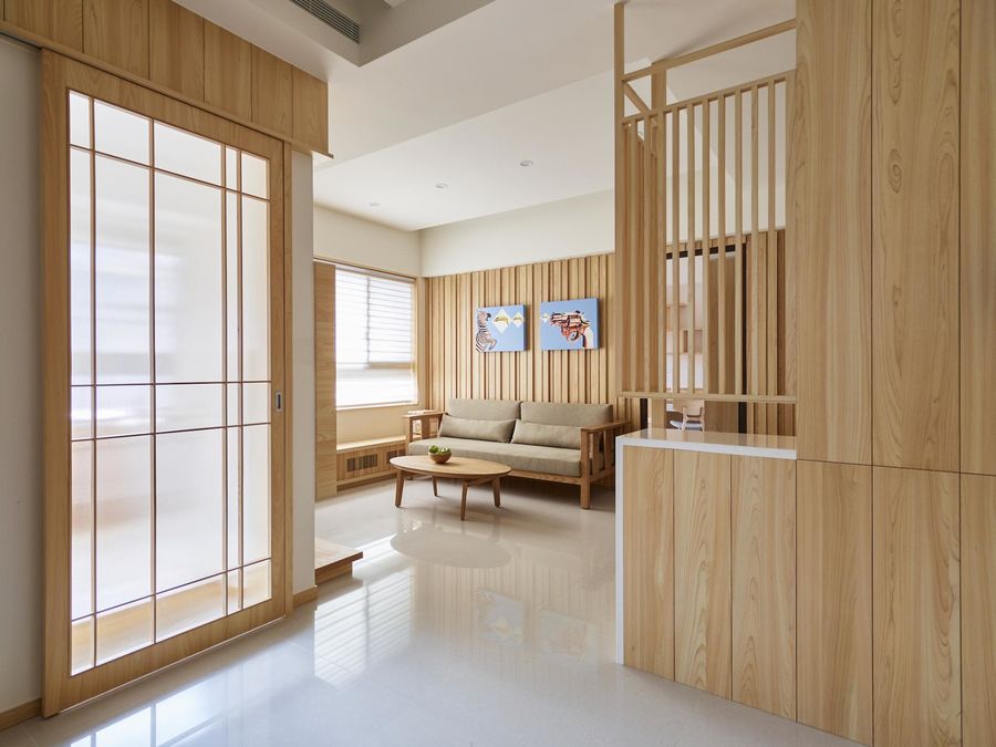 日式住宅设计丨无垢木之家