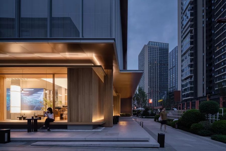 MDO木君建筑设计丨万科・城市生长馆 ，建筑焕新与沉浸体验的完美融合